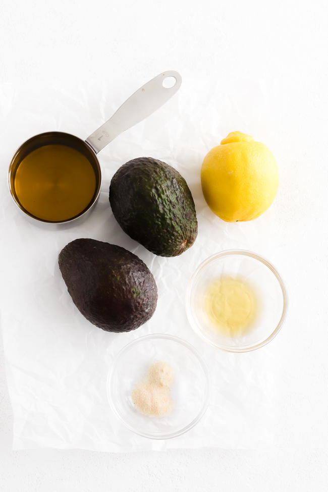 Ingredients used to make an allergen-friendly condiment.