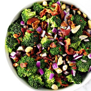 Easy Broccoli Bacon Salad
