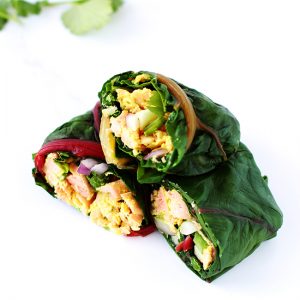 Spicy Salmon Roll-Ups