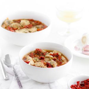 Sun-Dried Tomato Chicken Soup