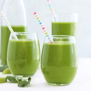 Green Apple Spinach Smoothie
