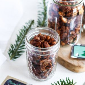 Maple Candied Mixed Nuts